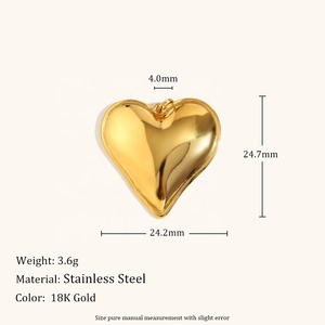 Ciondolo collana Dingran gioielli impermeabili personalizzati in acciaio inossidabile e ciondoli accessori fai da te - Product Image 6