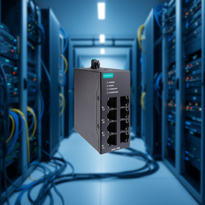 Router Seguro Moxa NAT-108, Dispositivo de Red Industrial Ethernet de 8 Puertos - Product Image 3