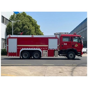 Camion de pompiers chinois 6x4, grand camion de lutte contre l'incendie multifonctionnel à mousse, camion de sauvetage - Product Image 5