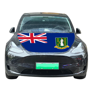 Giá cả phải chăng quốc gia xe mui xe bao gồm cờ Anh Trinh Nữ đảo xe động cơ bao gồm cờ nhà máy bán hàng trực tiếp vải polyester - Product Image 2