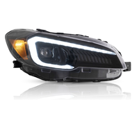 Phares LED d'usine pour Subaru WRX STI 2015-2021 avec clignotants séquentiels, système d'éclairage automatique, pièces de rechange
