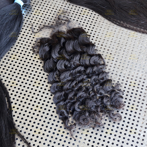 Bán Chạy Nhất Chất Lượng Quảng Châu Nhà Cung Cấp Tóc Trinh Nữ Tiêu Chuẩn Trọng Lượng Ren Phía Trước 100% Tóc Con Người - Product Image 4