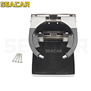 Porte-gobelet pliable en acier inoxydable Seacar 304, multifonctionnel, pour voiture et bateau - Product Image 4