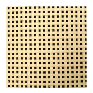 6*6 kertas rotan persegi Radio menenun rotan anyaman gulungan untuk perabotan dekorasi rumah - Product Image 1