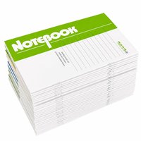 Cuaderno de Ejercicios A5 para Estudiantes, con Papel Rayado, Cuaderno Escolar para el Aprendizaje en el Aula, Suministros Educativos