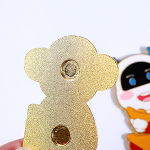 <span class=keywords><strong>Maimai</strong></span> หมุดชุบทองลายการ์ตูนกุหลาบแม่มดอนิเมะเคลือบทองป้ายงานฝีมือทำจากโลหะ - Product Image 5