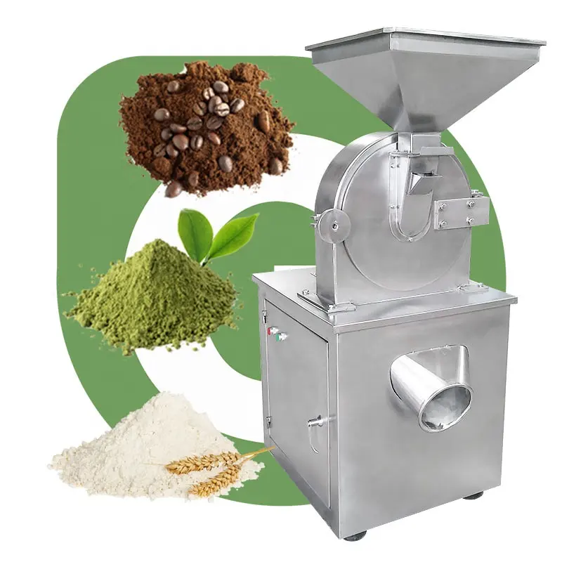 Lentilha Pó De Vidro Arroz Açúcar De Aço Inoxidável Fino Pulverizado 10kg Grinder Machine Moer Equipment Moinhos De Martelo