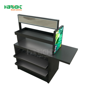 Soporte de exhibición de cosméticos al por menor de supermercado de doble cara Highbright estante metálico de Servicio Ligero - Product Image 3