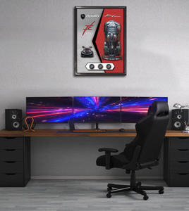 Nhà máy trực tiếp hiện đại Chủ Nghĩa hiện thực vật liệu composite Mô Hình HợP Kim Xe ba chiều khung ảnh treo cho phòng nghiên cứu - Product Image 4