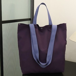 Korean Style Oxford Cloth Tote Bag Vertical Square Portable Everyday Outfits Shoulder Bag For Work Commuting Shopping - Product Image 4