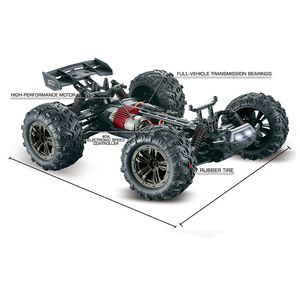 9135 Auto RC Todoterreno <span class=keywords><strong>de</strong></span> Alta Velocidad, Escala 1:16, 4WD, Camioneta Monstruo Eléctrica, Juguete <span class=keywords><strong>de</strong></span> Carreras, Nuevo y Popular para Niños - Product Image 3