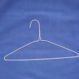 500 Shirt Wire Hangers 18 Inches White 14.5 Gauge Shirt Hangers Laundry Hangers