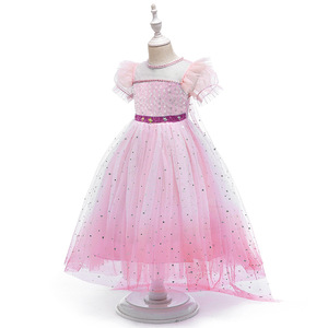 Nuovo vestito da principessa <span class=keywords><strong>Elsa</strong></span> Costume Cosplay per ragazze festa di Halloween vestito da regina delle nevi vestito da principessa Cosplay - Product Image 2