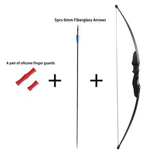 Người mới bắt đầu thân thiện với 30-40 lbs Đen thẳng vẽ Săn bắn cung và mũi tên đặt ngoài trời chụp bánh xuất tại Trung Quốc trên bán - Product Image 2