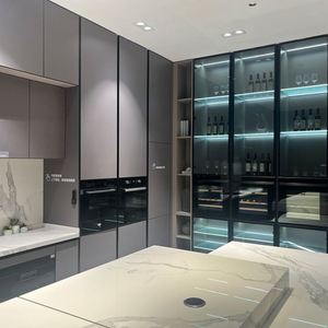 Gabinetes de Cocina Modernos SANTOPOVA de Alto Brillo, Lacados, Personalizados, de Lujo, Modulares, Completos, Listos para Armar - Product Image 5