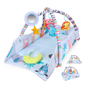 Wholesale <strong>Best</strong> Sell Education Soft Infant <strong>Newborn</strong> Baby Toy <strong>Gym</strong> <strong>Activity</strong> Baby Play Mat Round - Product Image 1