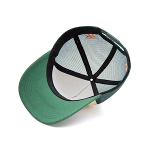 Casquette de baseball unisexe en feutre et maille respirante, style camionneur à 5 panneaux, pour le sport et la course à pied - Product Image 2