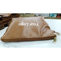 Pochette pour balles de golf en cuir PU de qualité supérieure avec logo personnalisé Petit sac de golf