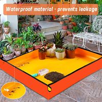Tapis de rempotage intérieur extérieur Portable plantes repiquage et rempotage sol mess contrôle tapis de jardin pour maison