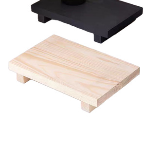 Wooden <b>Display</b> Tray Rectangular Pine Wood Desktop Stand For Decoration Photography Prop - Product Image 5