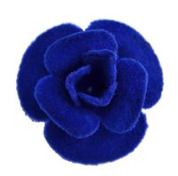 Pin Kerah Bunga Kain Elegan Korsase Bros Pria Setelan Pernikahan Formal Pin, Pakaian Boutonniere Aksesoris Perhiasan