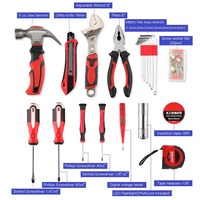 Boîte à outils électricien de réparation générale, outils, couleurs personnalisées, 41 pièces, mécaniques à main, d'usine directe Pro Tech