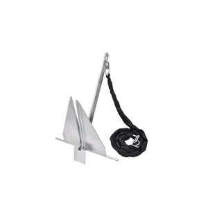 Kit d'ancre pliante à grappin galvanisée à chaud pour bateau, pour modernisation et amélioration - Product Image 1
