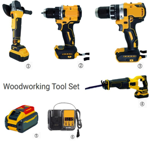 Set di Attrezzi Multifunzione, Kit Tutto-in-Uno, Economico, Soddisfa Tutte le Esigenze di Falegnameria <span class=keywords><strong>e</strong></span> Riparazioni - Product Image 1
