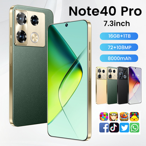 חדש note40 pro 5g חכם חדש הגעה <span class=keywords><strong>7</strong></span>.3 אינץ 16GB + 1 טלפון טלפון 16 טלפון נייד אנדרואיד 16 שיבוט - Product Image 4