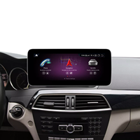 10,25 "Android 13 2G + 32G Radio de coche REPRODUCTOR DE DVD Multimedia navegación Gps Carplay para Mercedes Benz Clase C W204 2011-2014 NTG4.5