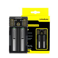 100 pièces Liitokala Lii-202 18650 chargeur 1.2V 3.7V 3.2V 3.85V AA AAA 26650 10440 14500 16340 25500 NiMH batterie au Lithium intelligente