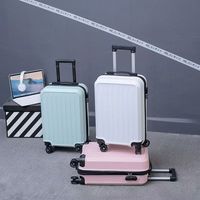 Vente en gros directe d'usine Nouveaux ensembles de bagages rigides Valise de voyage 3 pièces Trolley de voyage Bagages ABS