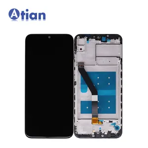 Display LCD Layar Sentuh Digitizer dengan Bingkai untuk Huawei Y6 2019 LCD Y6 Prime 2019 untuk Huawei Y6 Pro 2019 kehormatan 8A Display