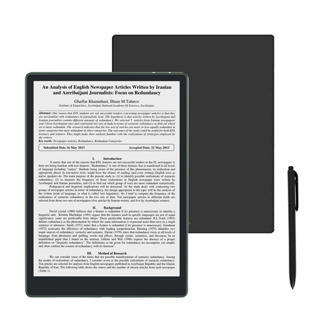 Tablette De Lecture Ebook Good Tablet 8.2Inch E-Ink Display Android 11 Smart Ebook Reader 4+64Gb With Usb Type-C Wireless Wi-Fi