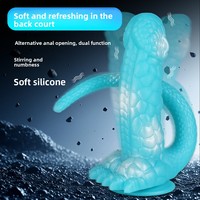 Lecenia Dragon's Legacy Persona - 0,8kg Schwerer Flüssigsilikon-Fantasie-Dildo Intelligenter Vibrierender Drachenschwanz Erwachsenen-Liebespuppe