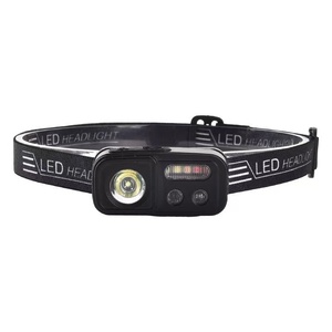 Waterproof Motion <b>Sensor</b> LED Headlamp USB Rechargeable Red White <b>Light</b> Outdoor Portable Head Flashlight for Camping Fishing - Product Image 1