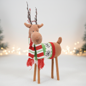 Meilleure vente : Grande décoration de Noël élégante en forme de renne pour l'extérieur - Product Image 1