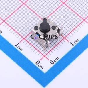 TS-1045AD-A3B3-D2 Tactile Switch SMD Switch Single Pole Single Throw Round Button 2.5N Horizontal Mount - Product Image 1