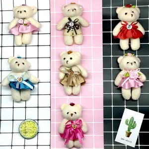 Saint Valentin Couette Diamant Ours Crème Glacée Fleur Dessin Animé Bouquet Mousse Dur Brodé Technique Super Doux Peluche - Product Image 1