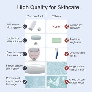 Herramienta de Cuidado Diario de Belleza, Rodillo de Hielo para Masaje, Rodillo de Jade para la Circulación Sanguínea, Alivio de Migrañas, Cuidado Facial y de la Piel - Product Image 5