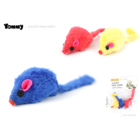 Juguete de Peluche de Ratón de Dibujos Animados de 5 cm para Gatos