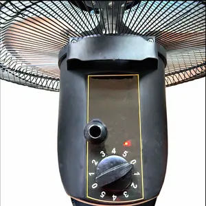 Xjz 12V Fan BLDC pin 18inch kim loại DC năng lượng mặt trời bệ fan với panel năng lượng mặt trời