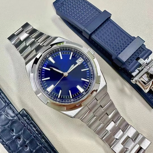 Reloj mecánico automático de lujo estilo 4500V con esfera azul, cristal de zafiro, brazalete de acero inoxidable, reloj deportivo para hombre. - Product Image 1