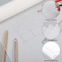 Papier calque sans acide Forest Deer 70 g/m² A3 pour l'architecture et la conception