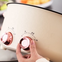 Casserole électrique pour dortoir, poêle électrique, cuisinière électrique antiadhésive, casserole électrique multifonctionnelle