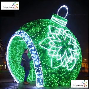 Nueva bola de luz LED para decoración navideña, iluminación exterior para la calle, impermeable IP65. - Product Image 5