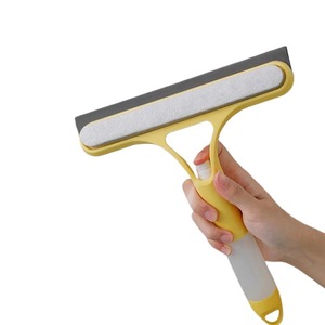 Brosse à jointures souple avec manche, <span class=keywords><strong>raclette</strong></span> <span class=keywords><strong>de</strong></span> <span class=keywords><strong>douche</strong></span>, <span class=keywords><strong>raclette</strong></span> en plastique pour fenêtres, pour portes vitrées, accessoire <span class=keywords><strong>de</strong></span> salle <span class=keywords><strong>de</strong></span> bain, nettoyant pour vitres en spray - Product Image 1