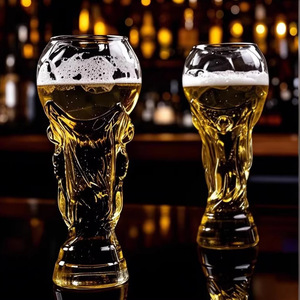 Jarra de Cerveza sin Asa ni Tapa de 800 ml, Estilo Hércules, para Fiestas de Fútbol, para Puestos de Comida y Barbacoas - Product Image 1