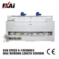 Machine de peinture par pulvérisation CNC à 5 axes Fengkai |   Noyau PLC 26,2 kW de puissance |   Peintre automatique facile à utiliser pour les portes en bois