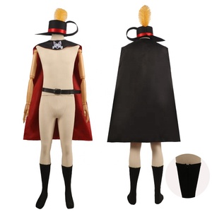 2026 Cat in Boots 2COS Clothing Cape de style héros <span class=keywords><strong>chat</strong></span> et tenue de cosplay loup mortel pour enfants/adultes En stock - Product Image 2